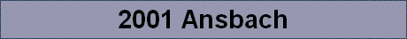 2001 Ansbach