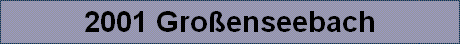 2001 Gro�enseebach