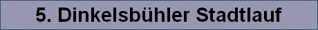 5. Dinkelsb�hler Stadtlauf