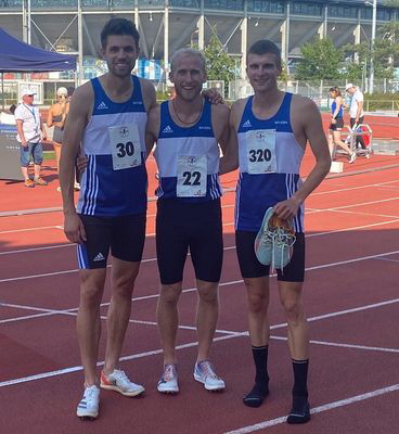 Rostock 3x1000m  Karl Bremm Weizinger