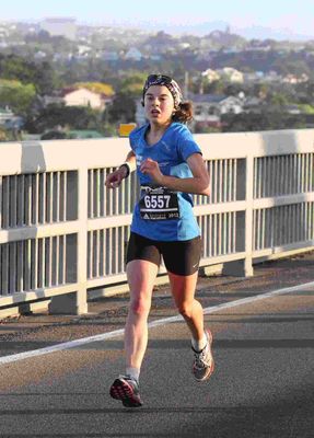 Auckland Marathon 2012 Nadine