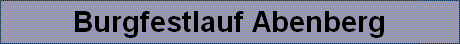 Burgfestlauf Abenberg