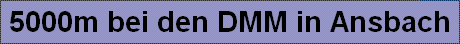 5000m bei den DMM in Ansbach